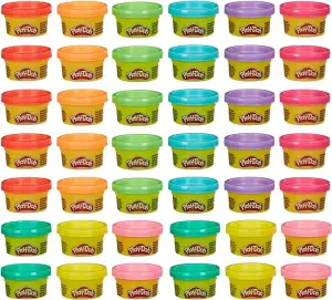 Play Doh Bulk Winter Colors 12-Pack of Non-Toxic Modeling Compound